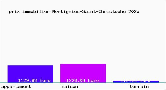 prix immobilier Montignies-Saint-Christophe
