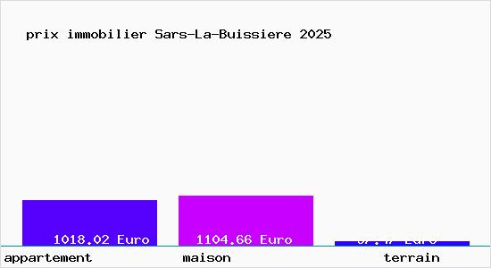 prix immobilier Sars-La-Buissiere