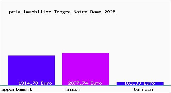 prix immobilier Tongre-Notre-Dame